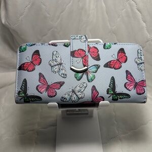 Colorful Butterfly Print Wallet